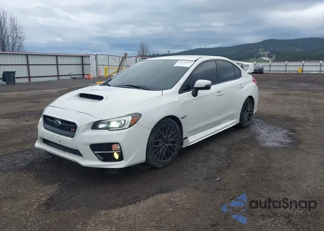 2016 Subaru Wrx Sti z USA, uszkodzony, nr VIN JF1VA2V69G9823274